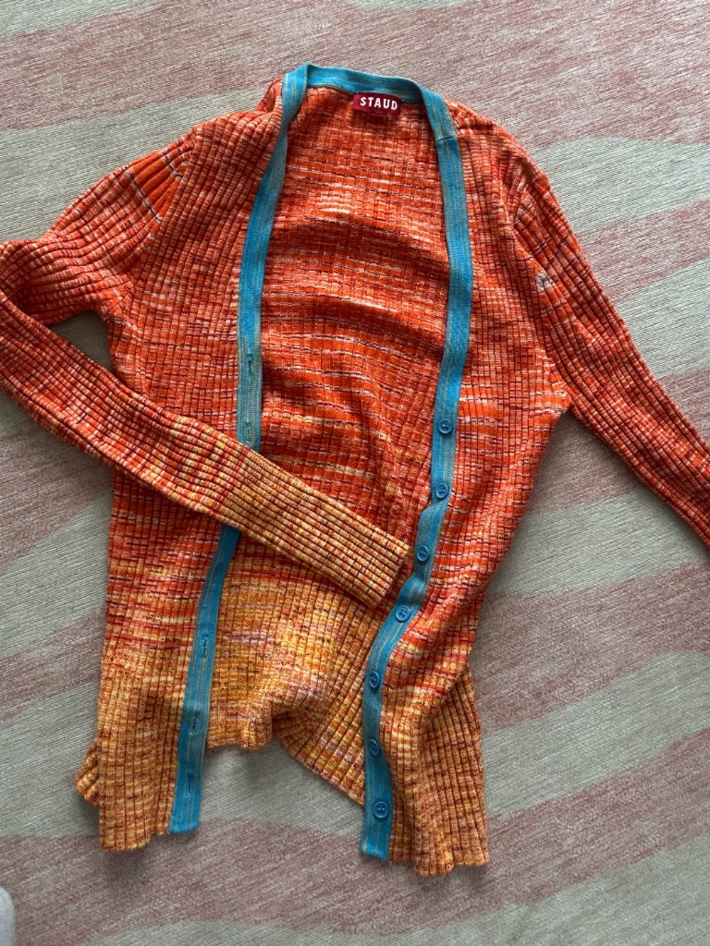 Staud Multi-Color Cardigan